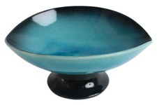 Assiette ovale/plat turquoise