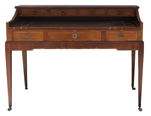 Bureau anglais acajou - anglais, en