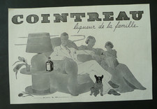 PUBLICITE 1937 COINTREAU