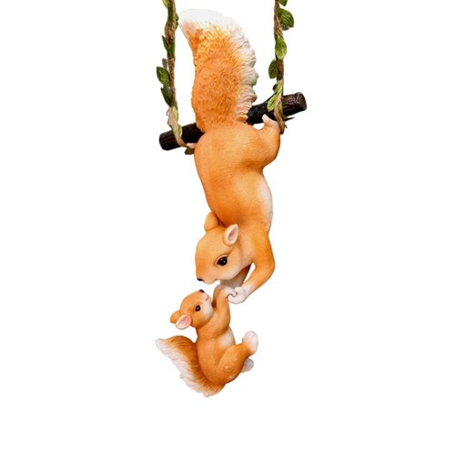 Figurine écureuil grimpant - figurine,