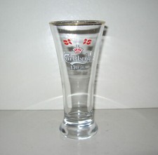 FLUTE CARLSBERG 150  ÅR 25 cl COMMEMORATIF 150 ans JUBILAEUM ØL GLAS BEER BIERE