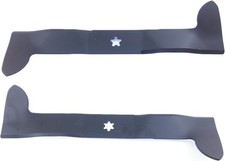 Jeu de lames pour tracteur tondeuse coupe 92cm à éjection arrière AYP