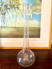 Vase soliflore en verre bullé Biot
