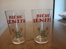 2 anciens Verre A Bière