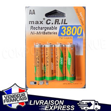 4 PILE BATTERIE ACCU AA LR06