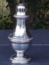 Christofle Gallia Grande Saupoudreuse Sucrier en Metal Argenté .H, 16cm