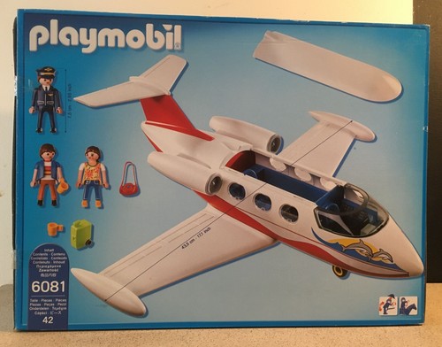 Playmobil 6081 jet - n°6081, privé
