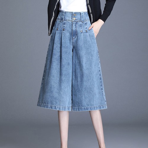 Femme jambe large pantalon - large,