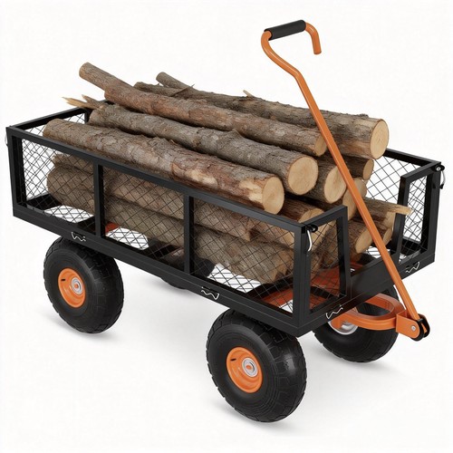 Chariot jardin acier 400kg - chariot, de