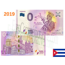 Billet Souvenir 2019 Amérique Habano - Puro Cubano