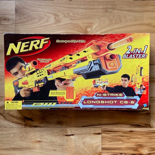 Nerf strike longshot 6 - longshot, cs-6