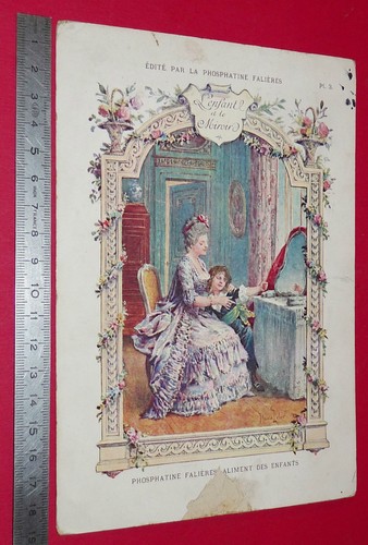 Rare 1900 chromo fable - rare,