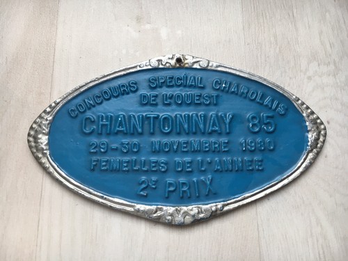 Plaque concours agricole - plaque,
