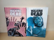 Lot 2 BD THE WALKING DEAD, zombie, post apocalyptique, volume 4 et 9, delcourt