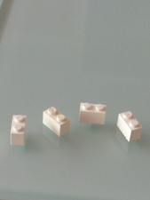Lego 4 briques blanches 2x1