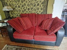 canapé simili cuir vintage 