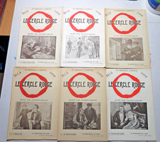 MAURICE LEBLANC/LE CERCLE ROUGE/RENAISSANCE DU LIVRE/1917/ARSENE LUPIN