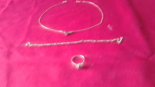 Parure 18k brillant - or,