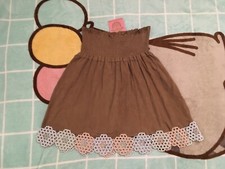 Jupe Cuir Daim Perlée