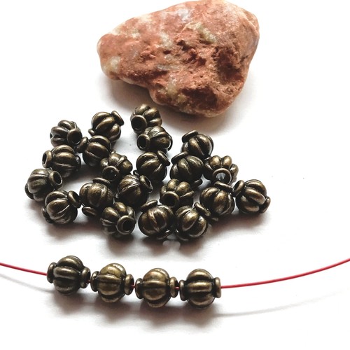 Perles lanterne citrouille - 50,