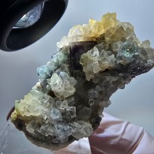 Cube de fluorite fantôme