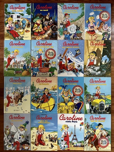 Lot livres caroline - 16,