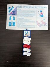 Vintage Ancien Jeu Osselet Pif Gadget UNICEF A2 Rétro Règle Officielle 