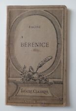 BERENICE- JEAN RACINE -COLL THEATRE CLASSIQUE HACHETTE-R VAUBOURDOLLE - 1927
