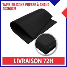 Tapis Presse à Chaud en Silicone 40x50cm Mousse Remplacement Presse Textile