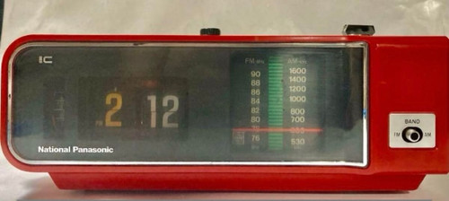 Panasonic 623 flip clock - rc-623,