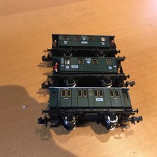 FLEISCHMANN  Échelle N : LOT 3 VOITURES VOYAGEURS