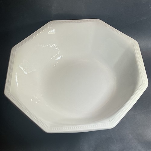 Plat creux faience blanche - plat,