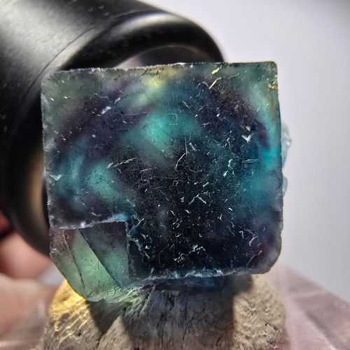 Spécimen cube fluorite - spécimen, de