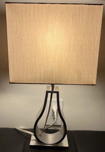 Ikea klabb table silver lamp - ikea,