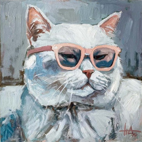 Peinture huile originale - peinture, à
