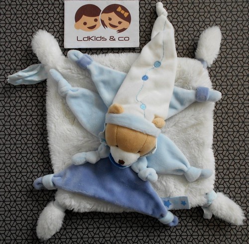 Doudou plat ours compagnie - doudou,