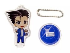 Porte-clés Naruhodo Ryūichi Gyakuten Saiban x Bakudan-yaki 70 mm Trading Acry...