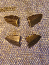 Protège-talons pilote et passager en fibre de carbone Ducati 999 749