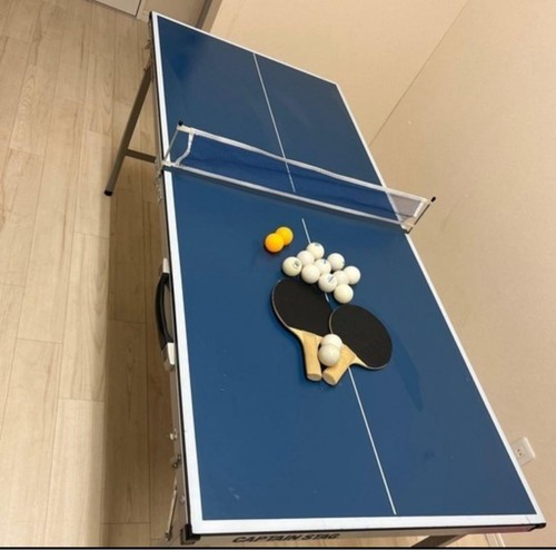 Blue foldable ping pong - foldable,