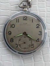 LIP, Montre à Gousset Lip Type Standard fonctionne 