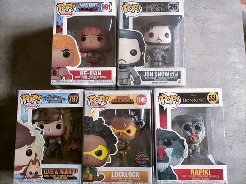 Lot figurines funko pop - figurines,