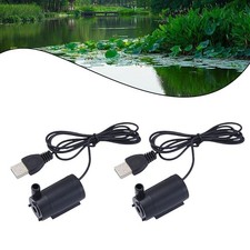 Pompe à eau compacte USB pour fontaine d'aquarium fonctionnement ultra silencie