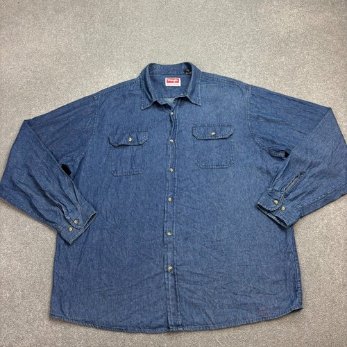 Chemise denim wrangler - chemise,