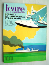REVUE AVIATION ICARE 129 : AVISOS AEROPOSTALE AIR FRANCE 38e SALON