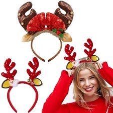 2pcs Noël Bandeaux Cheveux