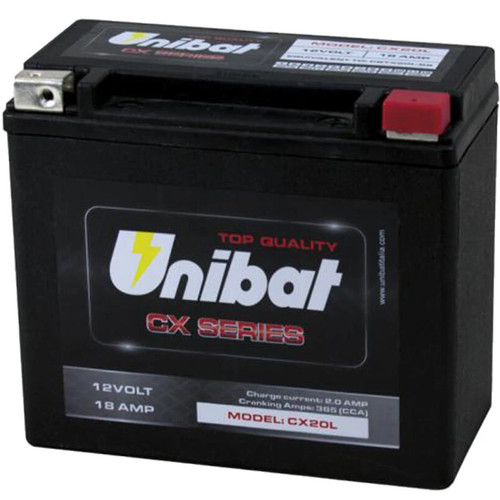Batterie unibat cx20l triumph - batterie,