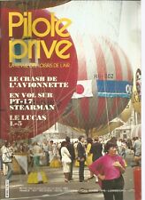 PILOTE PRIVE N°114 BOEING PT 17 STEARMAN / DECOUPE AU FIL CHAUD / L'AVIONETTE
