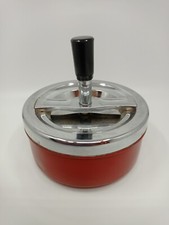 Cendrier Erhard Vintage Métal Bon État Général