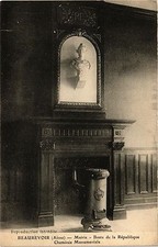 CPA Beaurevoir Mairie Buste de la Republique Cheminee ... (202251)