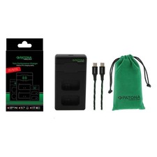 PATONA 161964 Chargeur De Performance Premium Twin PD Pour Sony NP-FW50 Incl.